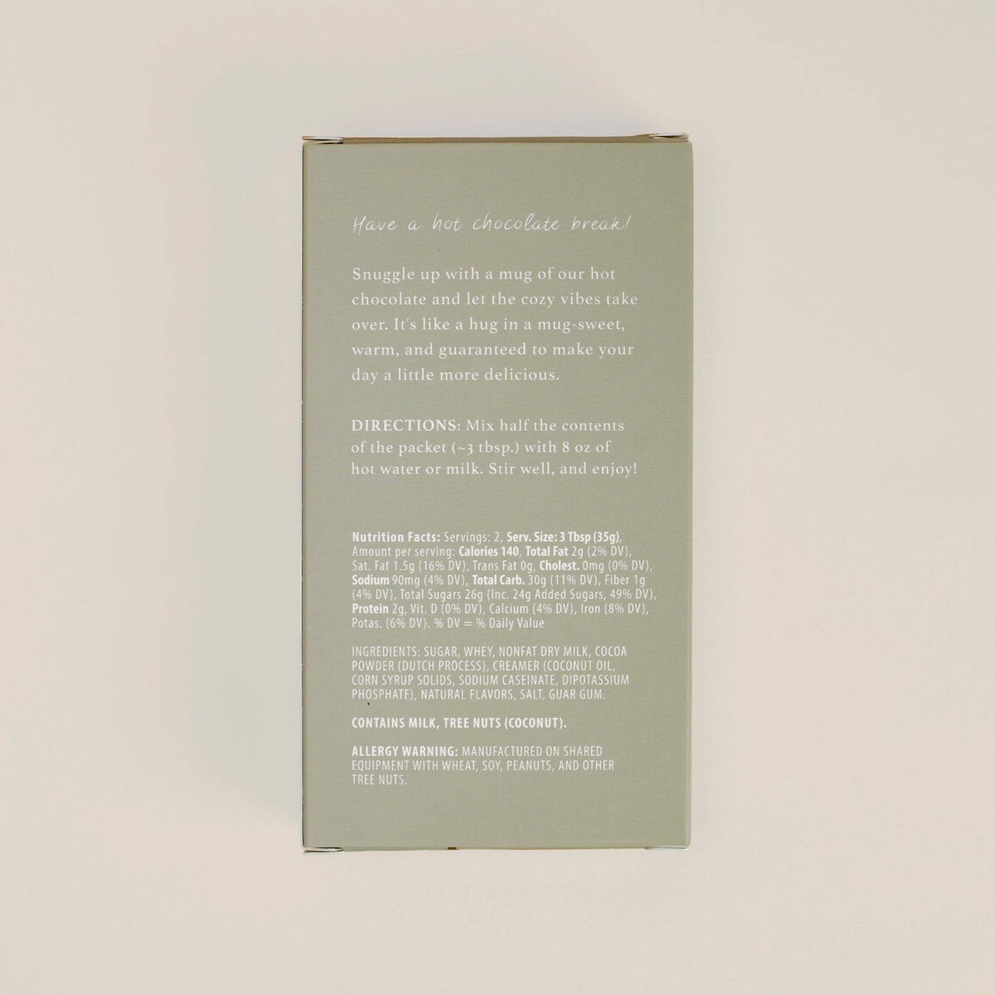 Hot Chocolate - Fresh Mint (2.5 oz)