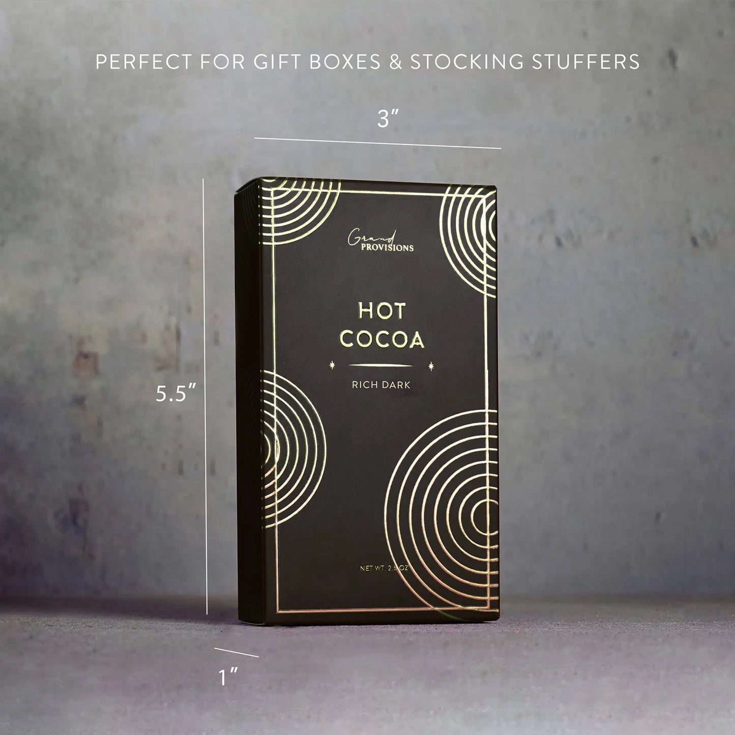 Holiday Hot Chocolate - Rich Dark (2.5 oz)