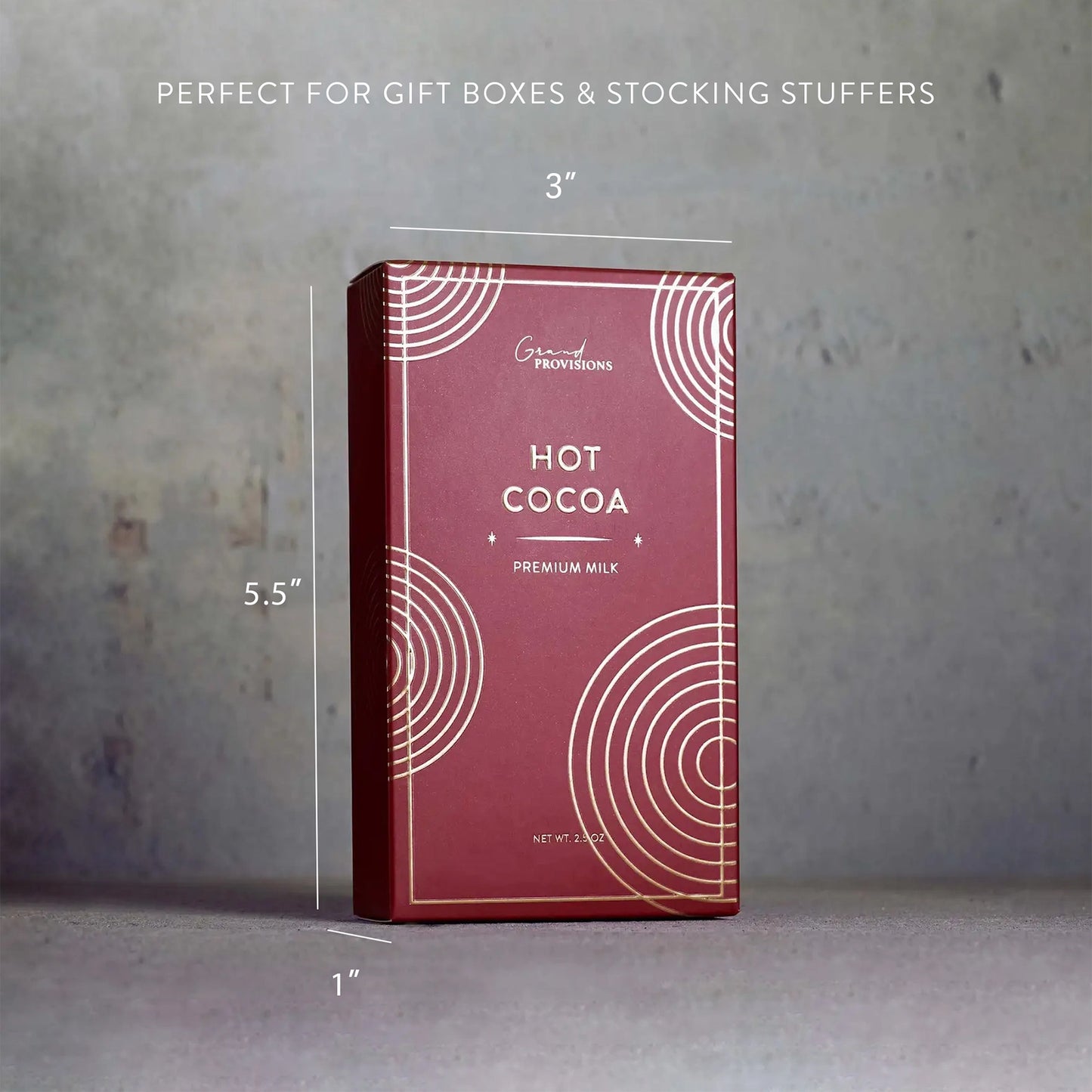 Holiday Hot Chocolate - Creamy Milk (2.5 oz)