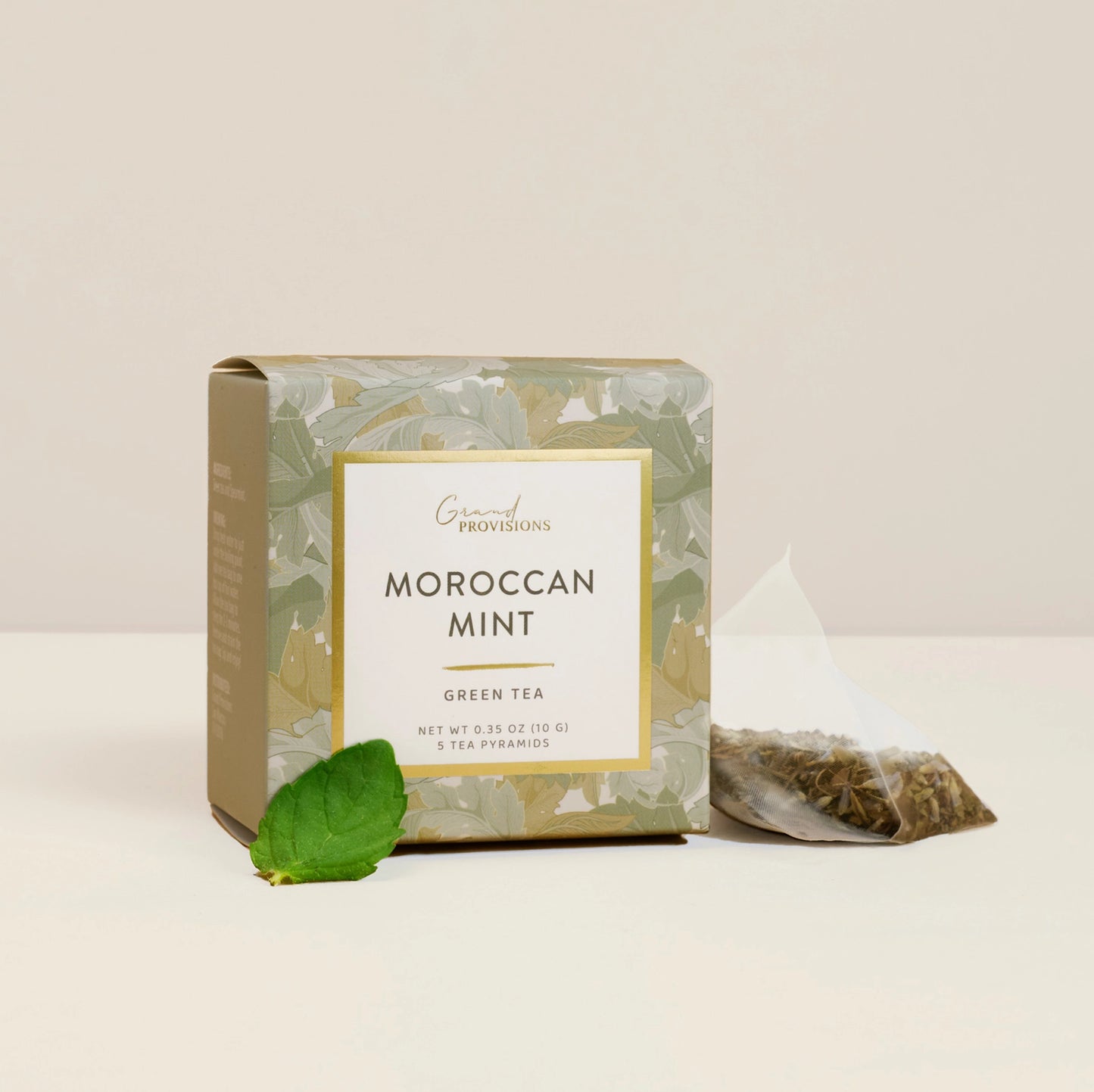 Moroccan Mint - Green Tea (5 pyramids)