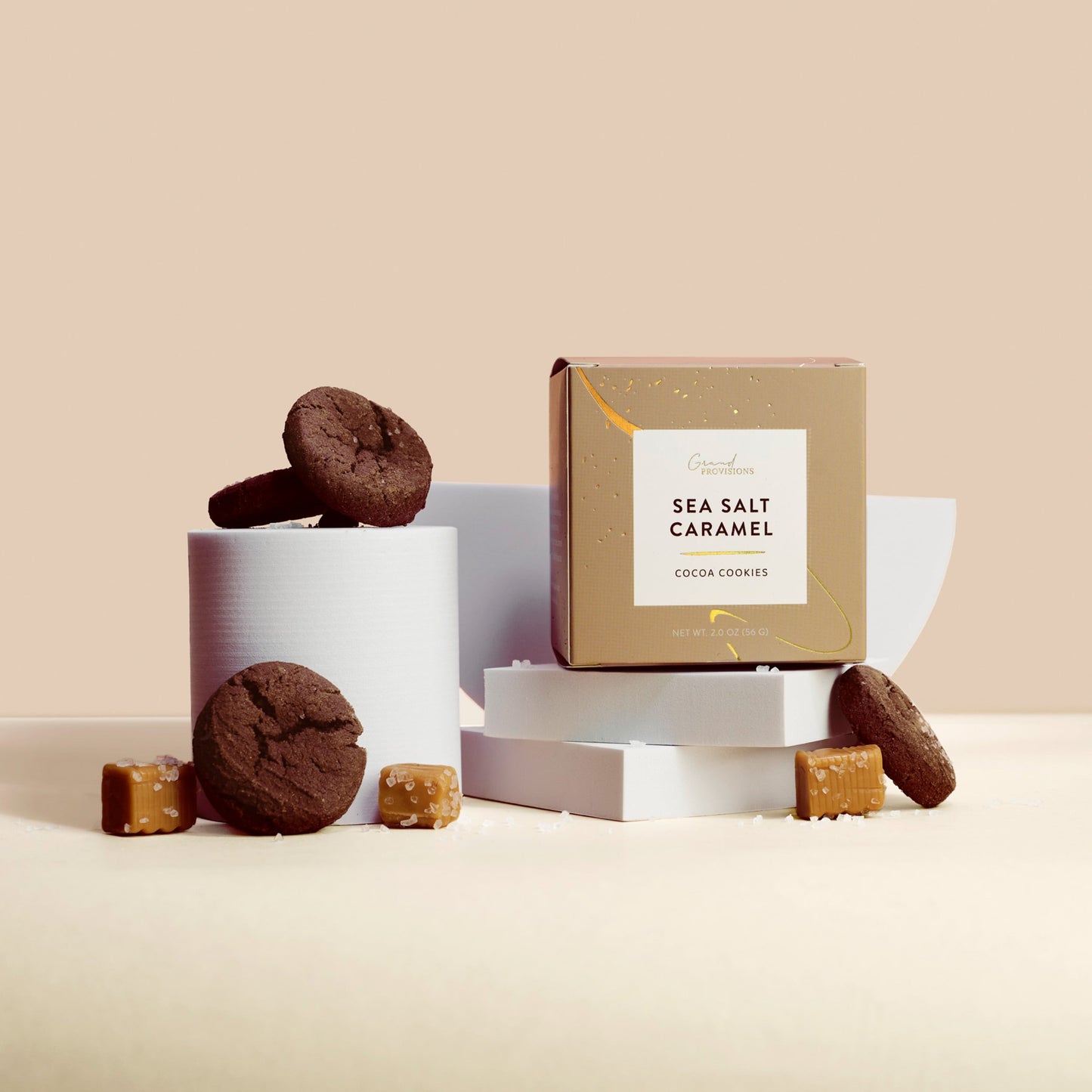 Sea salt caramel cookies  - 2oz