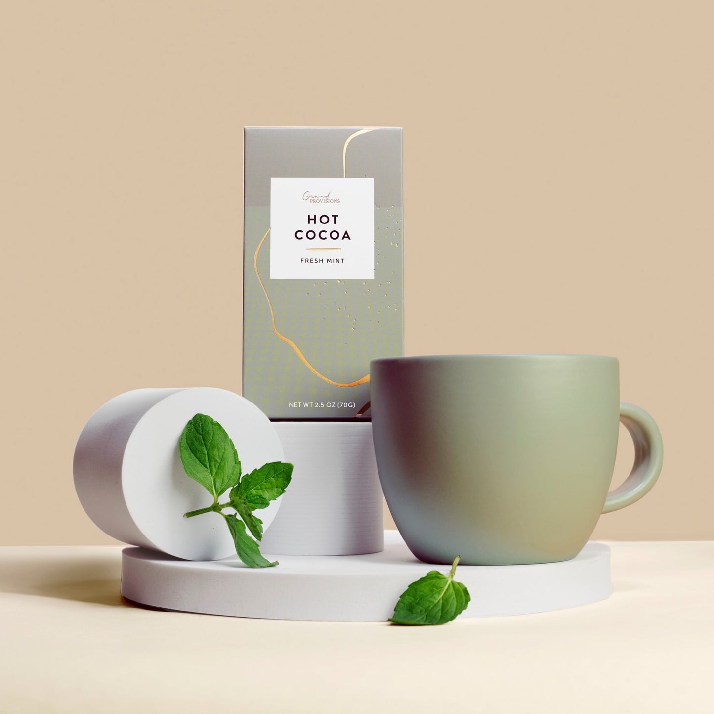 Mint hot cocoa   - 2.5oz