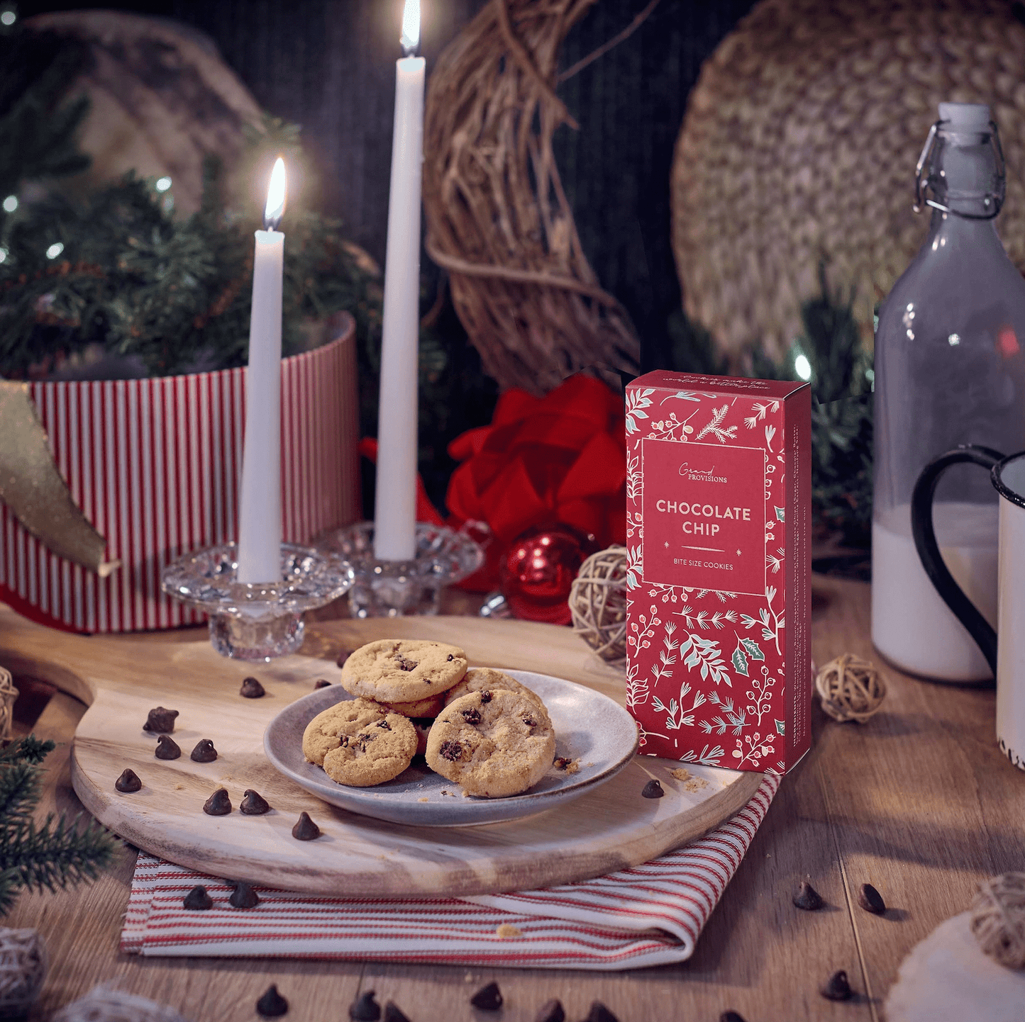 GP Holiday Box - Gourmet Cocoa, Cookies & Sweet Holiday Treats