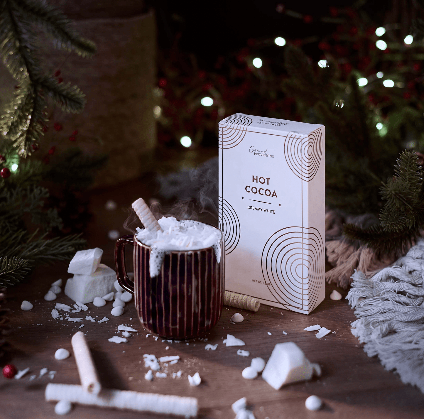 GP Holiday Box - Gourmet Cocoa, Cookies & Sweet Holiday Treats