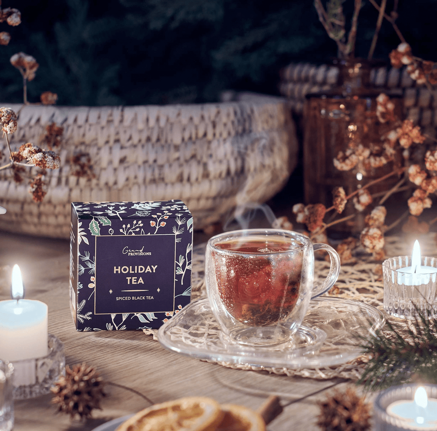 GP Holiday Box - Gourmet Cocoa, Cookies & Sweet Holiday Treats