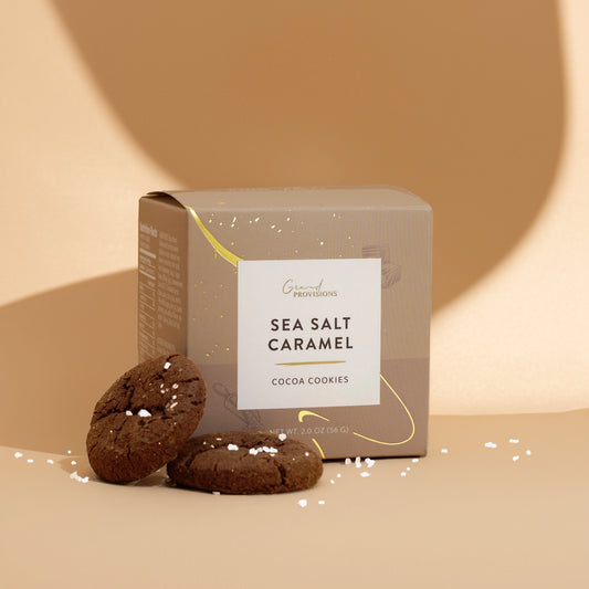 Sea Salt Caramel Cocoa Cookies (2 oz)