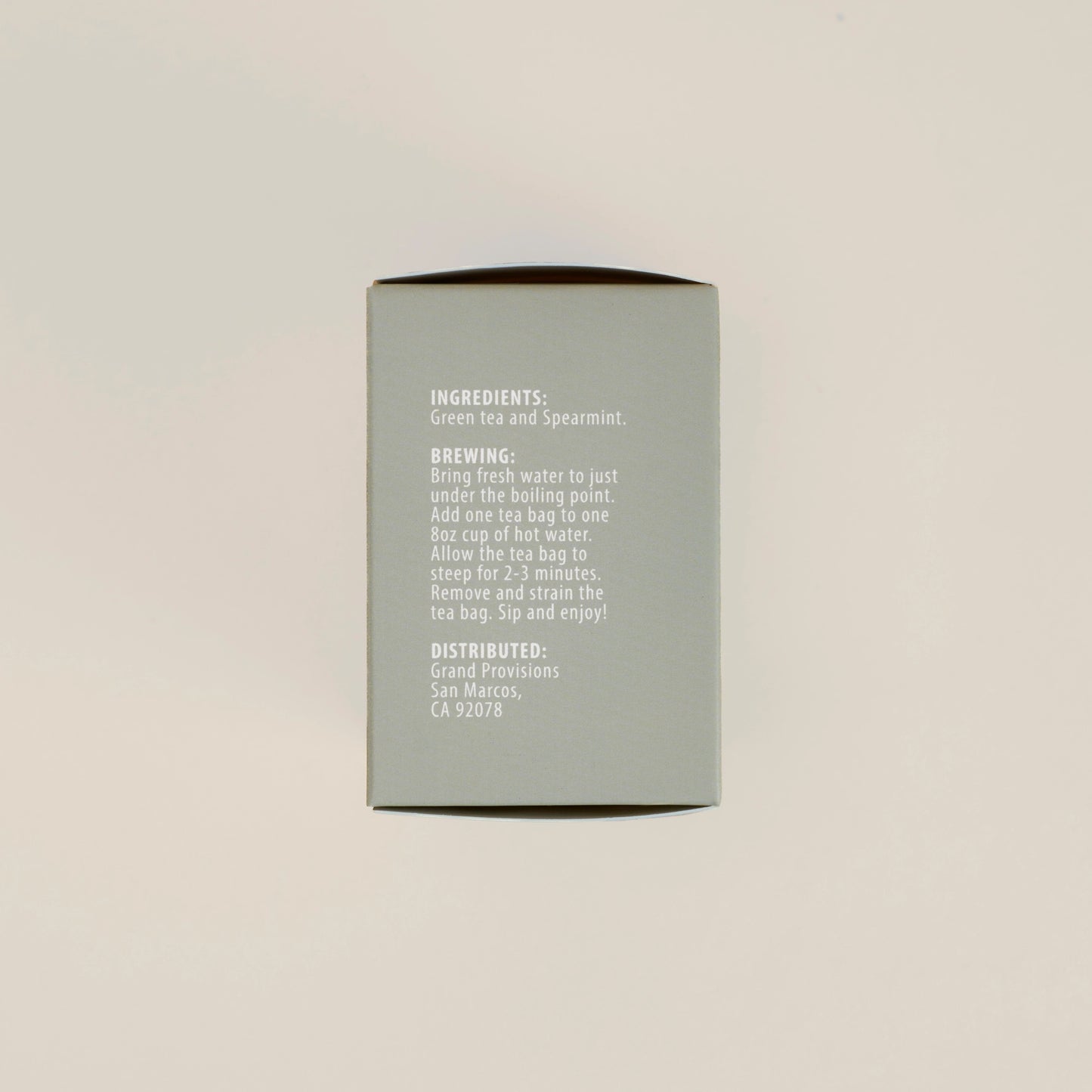 Moroccan Mint - Green Tea (5 pyramids)